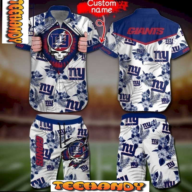 This Is New York Giants From Grateful Dead Hawaiian Shirt And Short