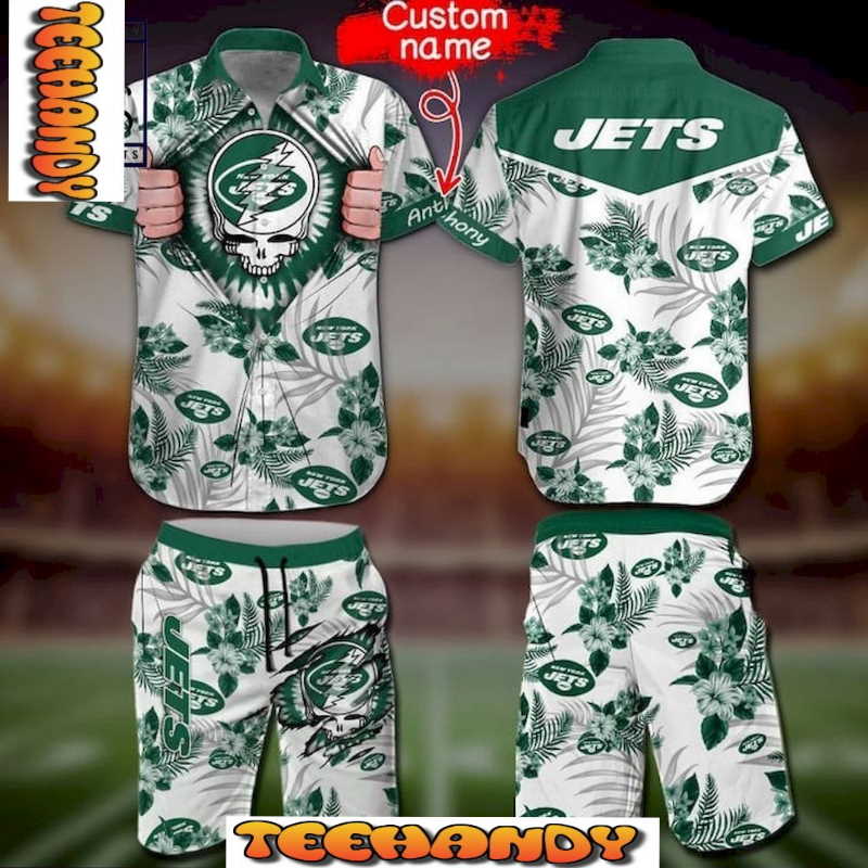 This Is New York Jets From Grateful Dead Hawaiian Shirt And Short