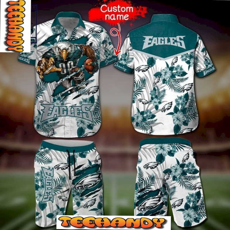 This Is Philadelphia Eagles Mascot Hawaiian Shirt And Short