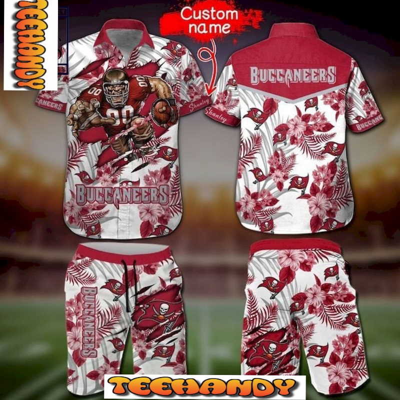 This Is Tampa Bay Buccaneers Mascot Hawaiian Shirt And Short