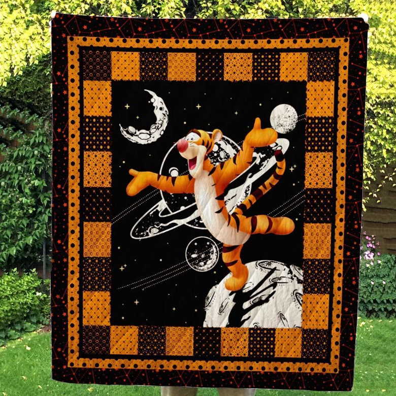 Tigger Customize Quilt Blanket