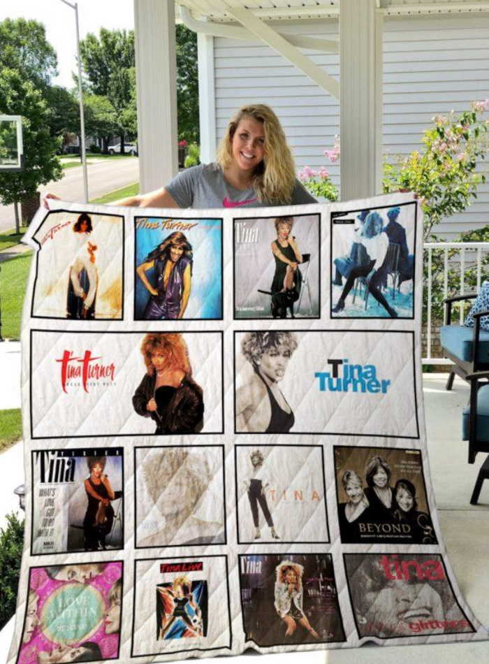 Tina Turner 3D Customized Quilt Blanket