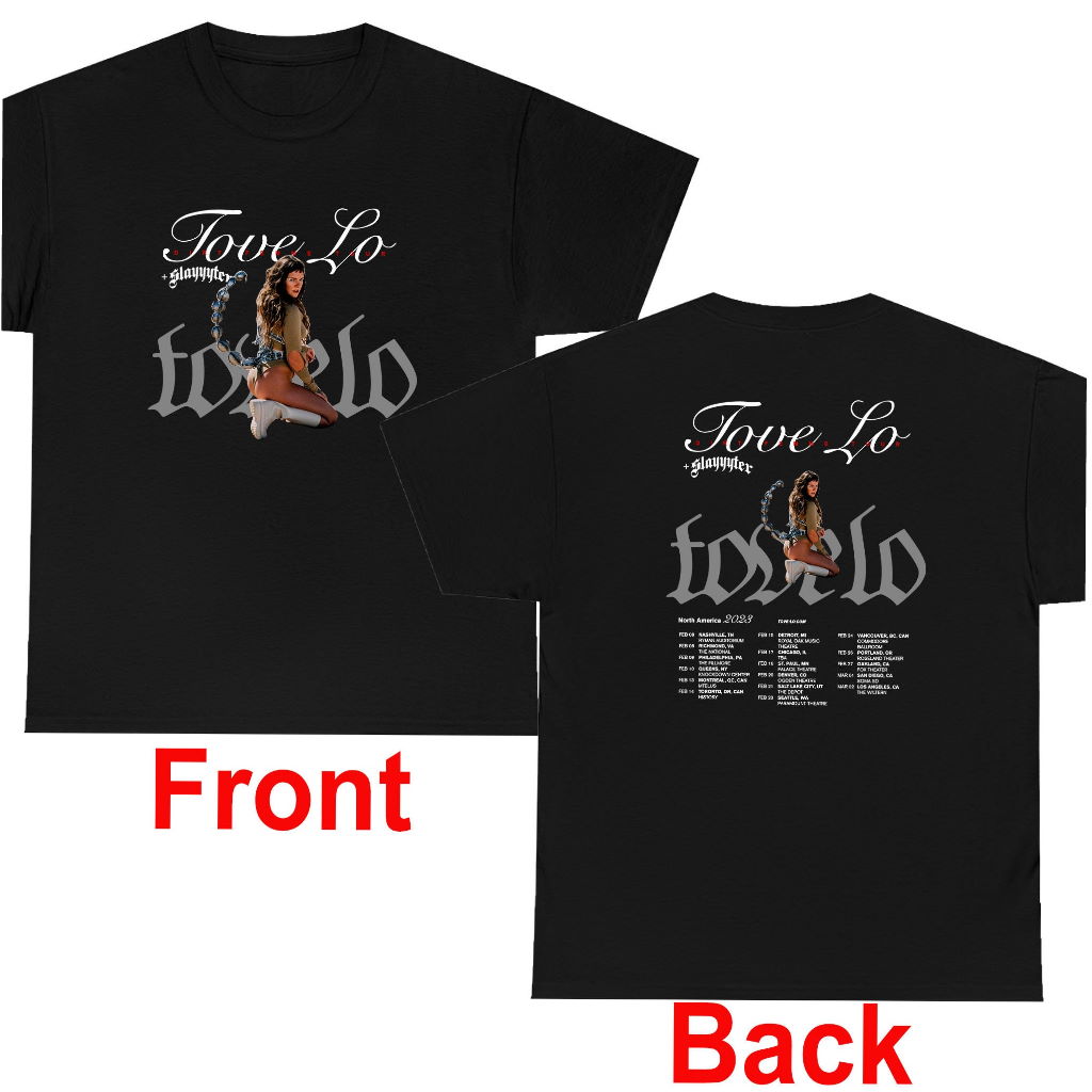 Tove Lo 2023 North American 2023 Tour Shirt Gifts,World Tour T-shirt, Band Shirt