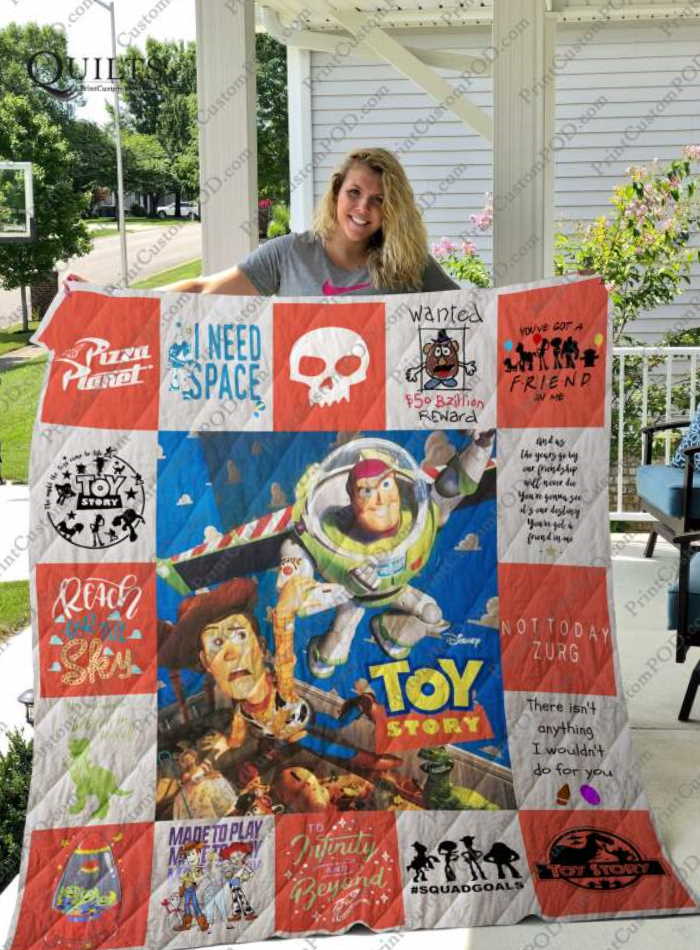 Toy Story 3D Customized Quilt Blanket