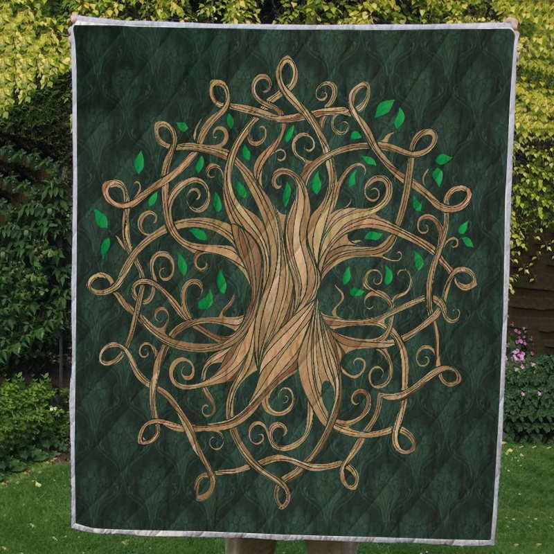 Tree 3D Customized Quilt Blanket