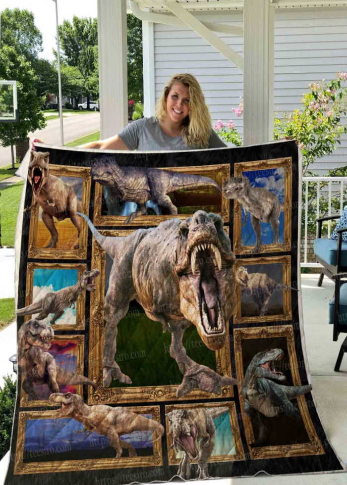 Trex 3D Quilt Blanket