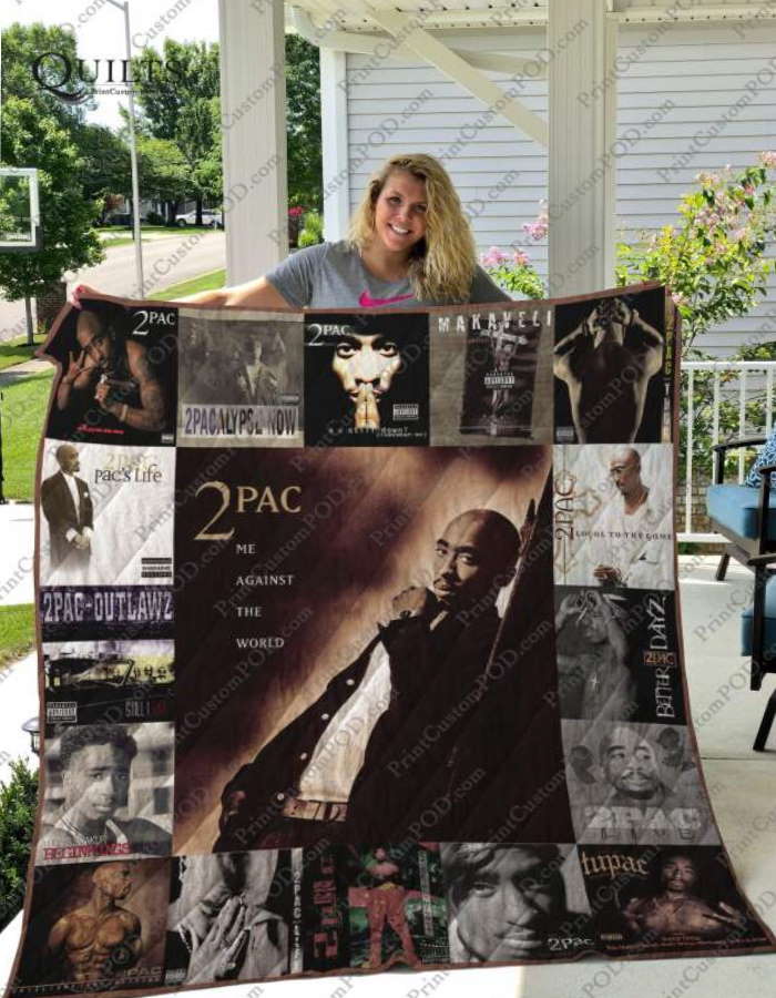 Tupac Shakur 3D Customized Quilt Blanket