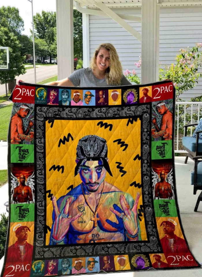 Tupac Shakur Himself 3D Quilt Blanket