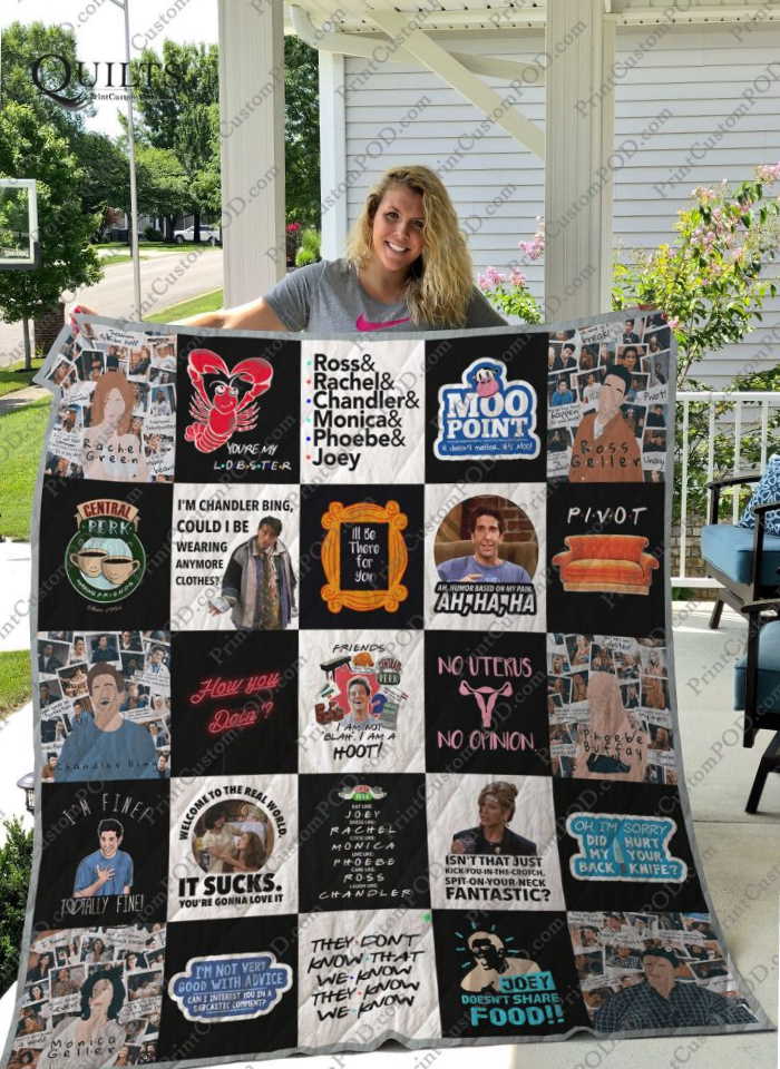 Tv Show Friends For Fans Version 3D Quilt Blanket