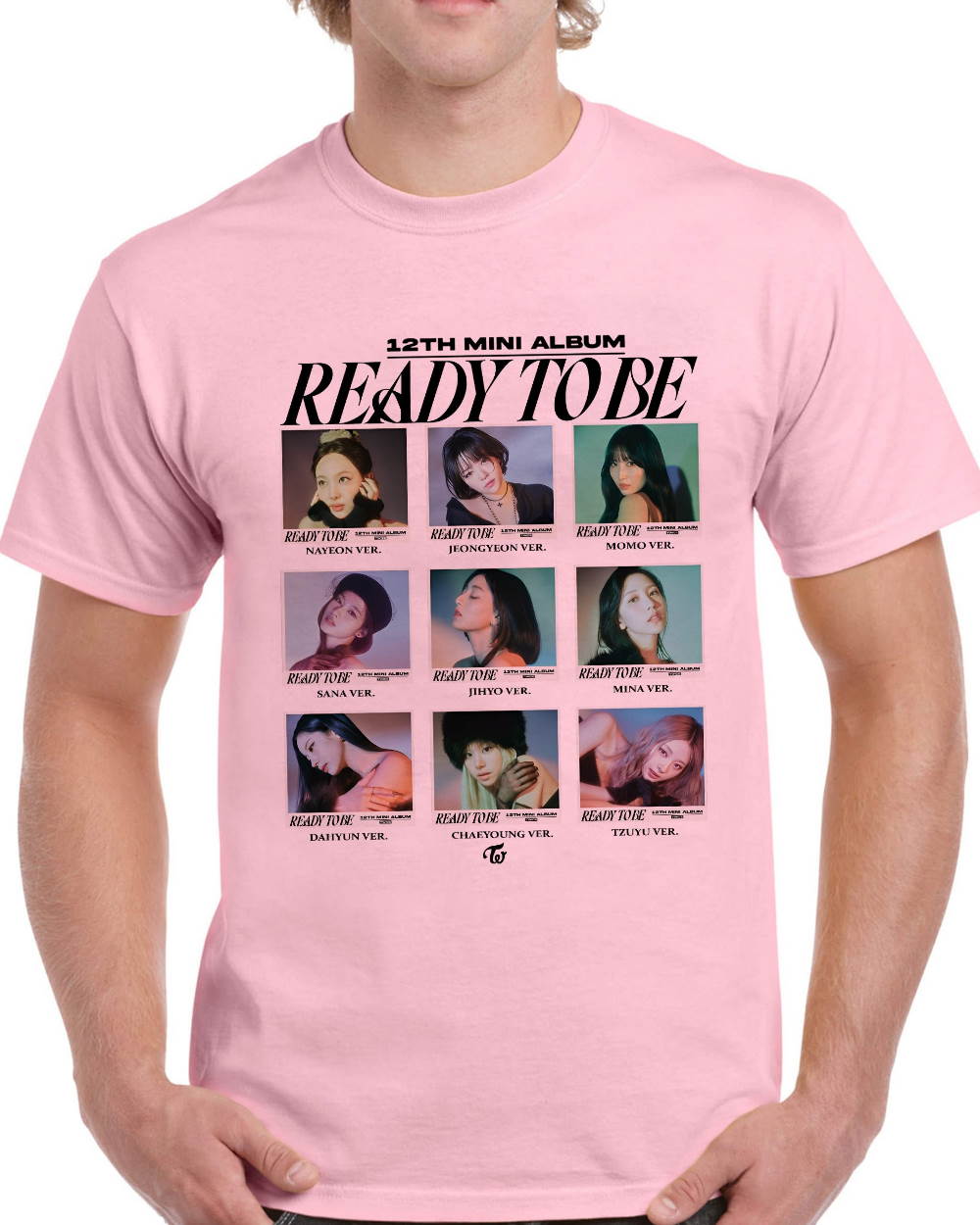 Twice Ready To Be 12th Album Shirt