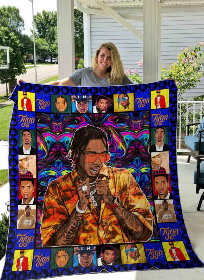 Tyga 3D Quilt Blanket