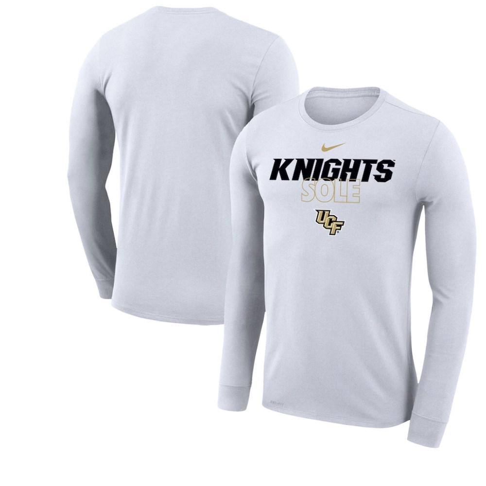 UCF Knights On Court Bench Long Sleeve T-Shirt