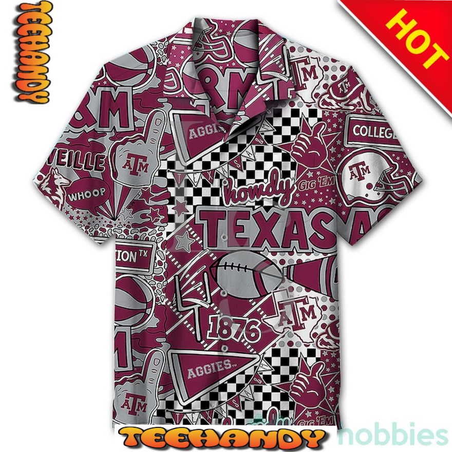 University Of Texas Aggies Hawaiian Shirt