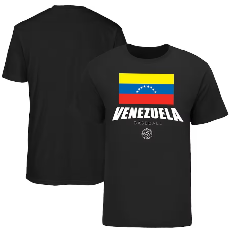 Venezuela Baseball 2023 World Baseball Classic Federation T-Shirt