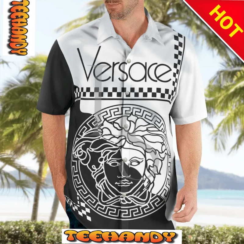 Versace Medusa Hawaiian Shirt