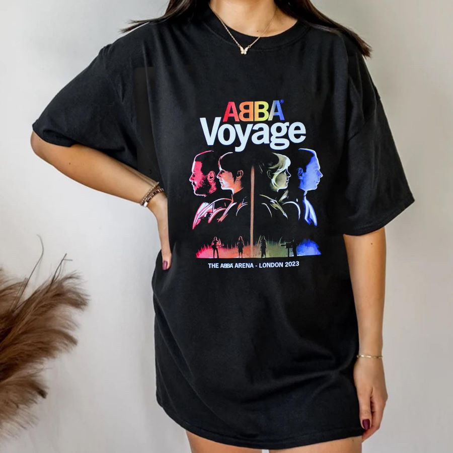 Vintage Abba The Tour Shirt, Retro Abba Band Merch T Shirt