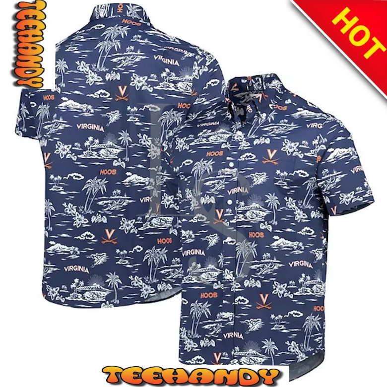 Virginia Cavaliers Island Custom Hawaiian Shirt