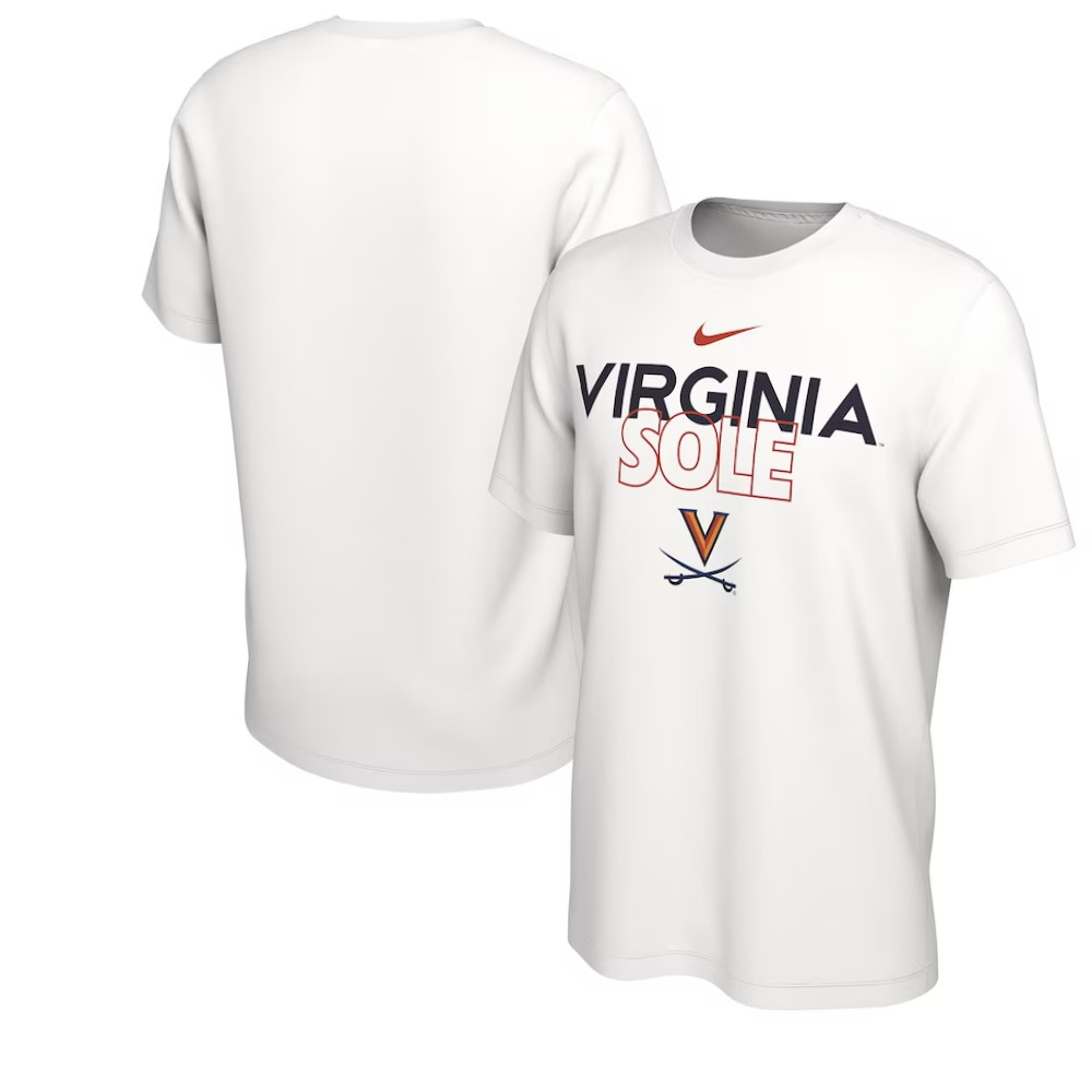 Virginia Cavaliers On Court Bench T-Shirt