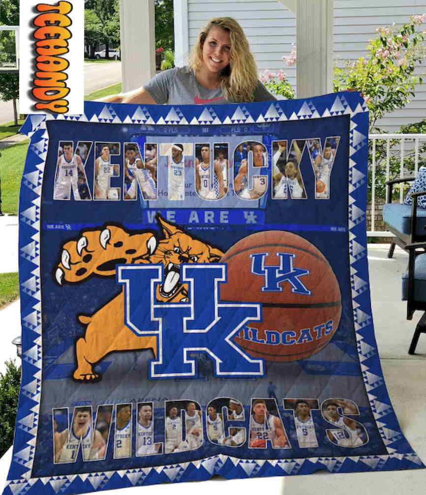 We Are Big Blue Ncaa Kentucky Wildcats Quilt Blanket