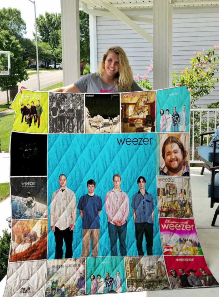 Weezer 3D Customized Quilt Blanket