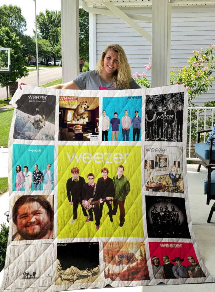 Weezer 3D Quilt Blanket