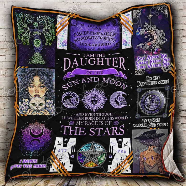 Wicca 3D Quilt Blanket