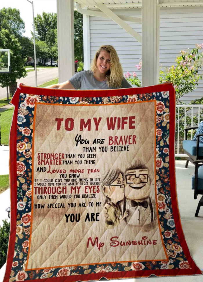 Wife 3D Quilt Blanket