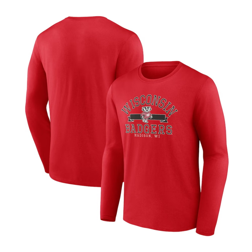 Wisconsin Badgers Tried & True Long Sleeve T-Shirt