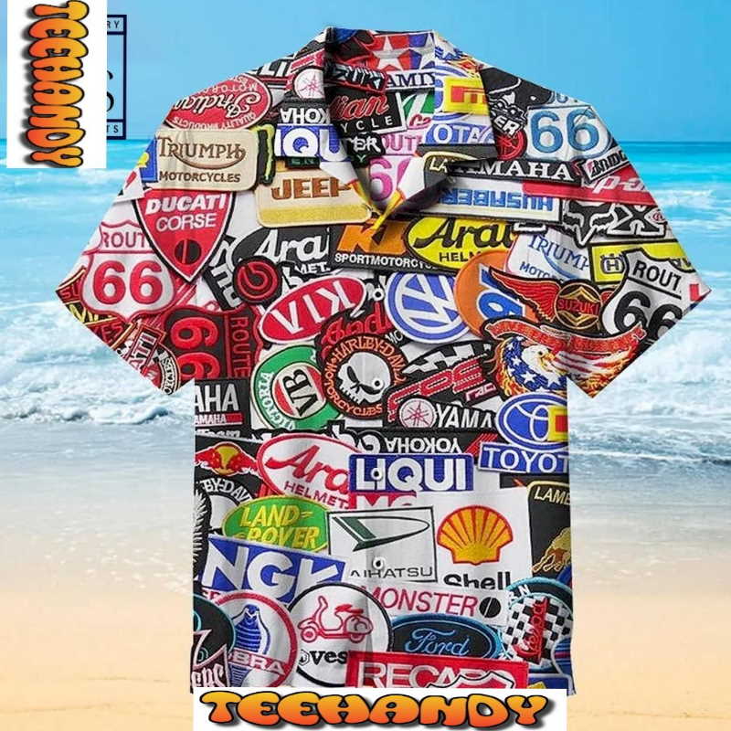 World Famous Car Brand Hawaiian Shirt