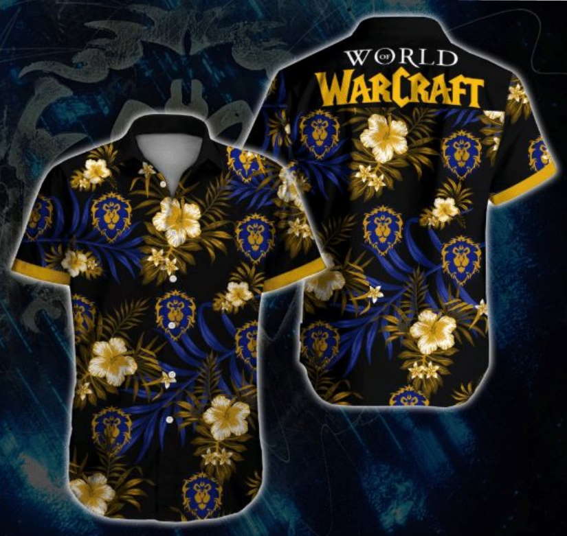 World Of Warcraft Alliance Hawaiian Shirt