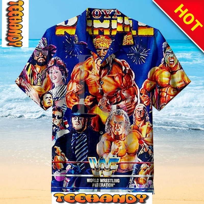 WWE Royal Rumble Hawaiian Shirt