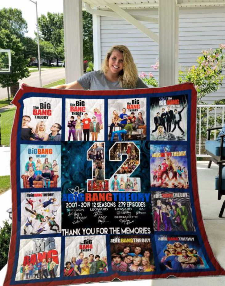 Years Of The Big Bang Theory 3D Customized Quilt Blanket