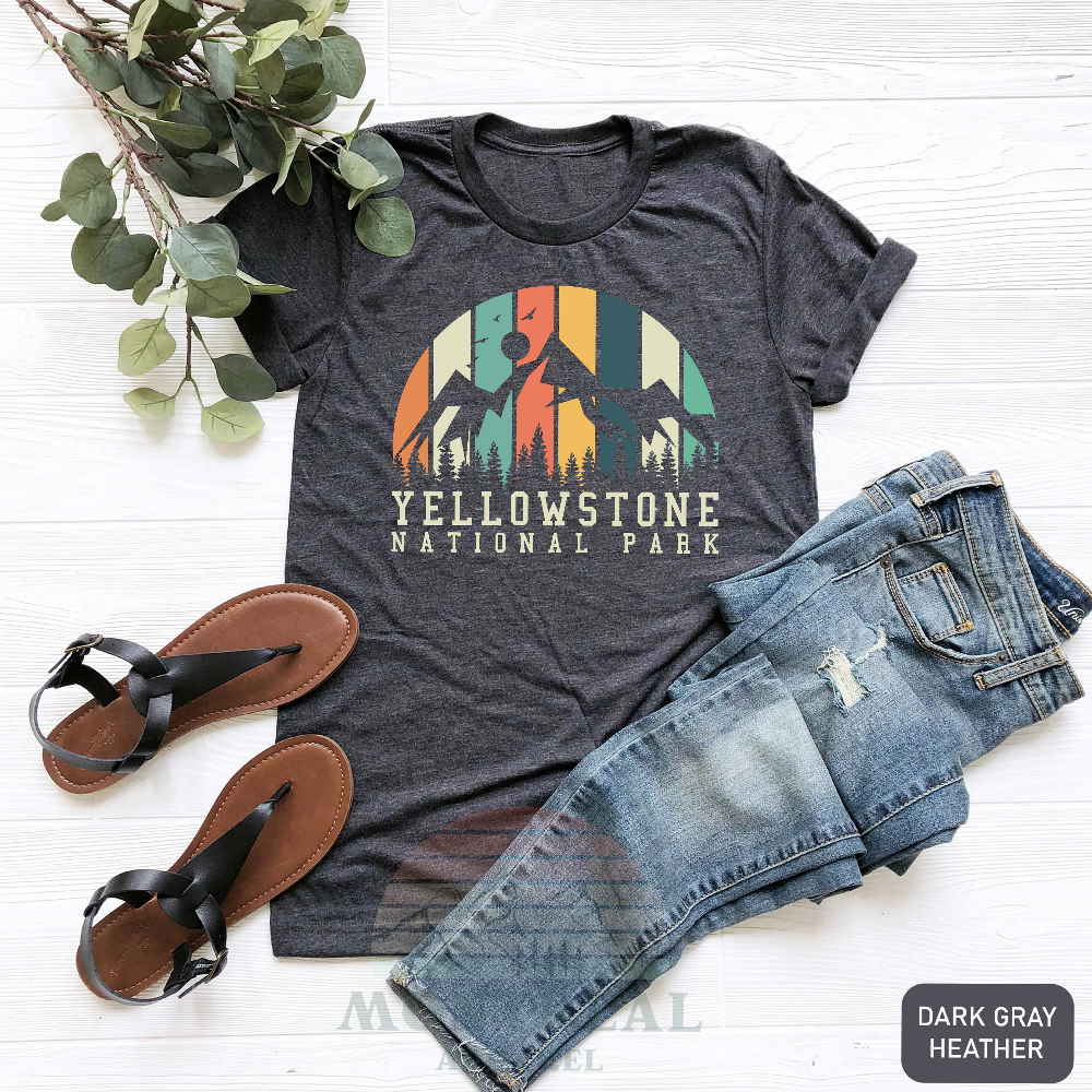 Yellowstone National Park Shirt, Yellowstone Shirt