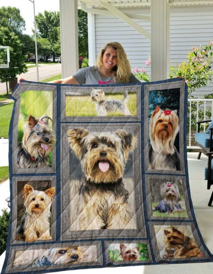 Yorkshire Terrier Don’T Mess Up My Dog 3D Quilt Blanket