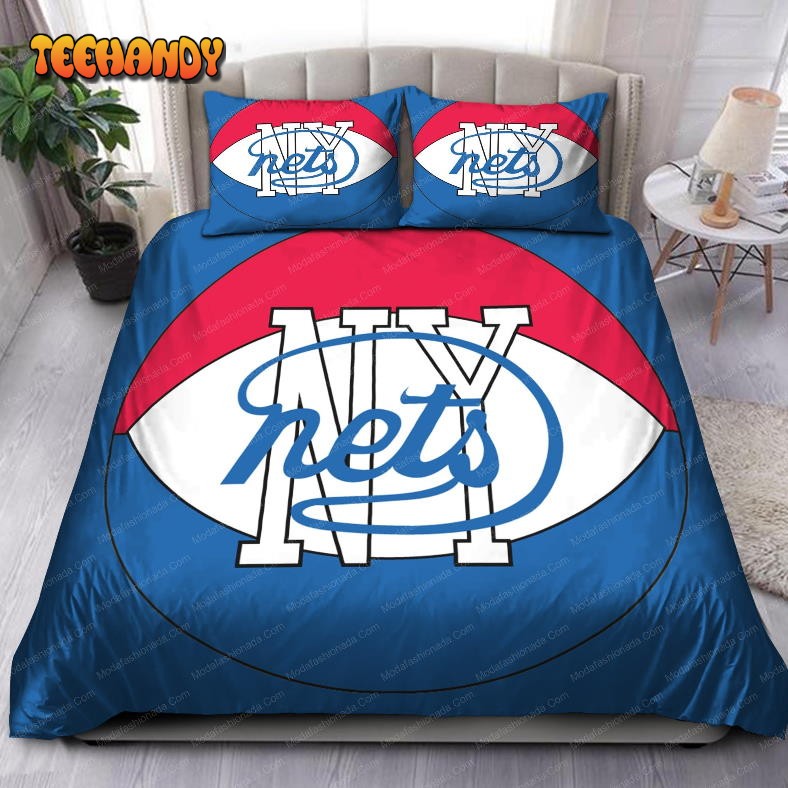 1972-1977 Logo Brooklyn Nets NBA 140 Bedding Set