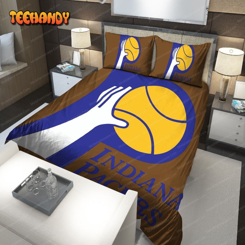 1976-1990 Logo Indiana Pacers NBA 232 Bedding Set