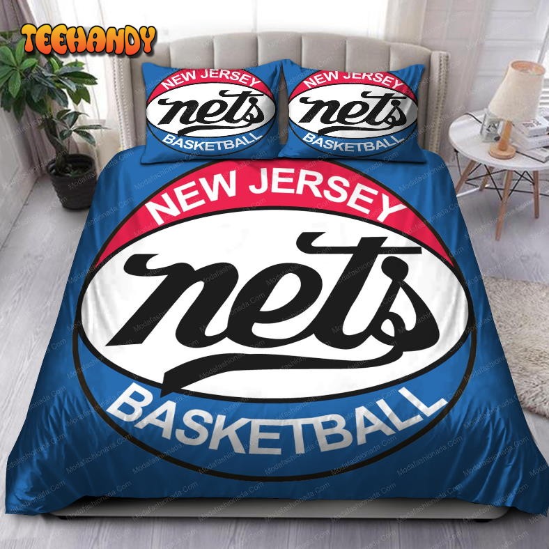 1977-1978 Logo Brooklyn Nets NBA 141 Bedding Set