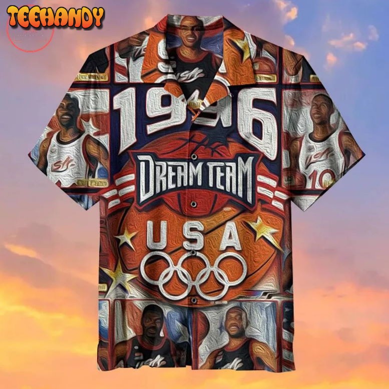 1996 American NBA Dream Team Hawaiian Shirt