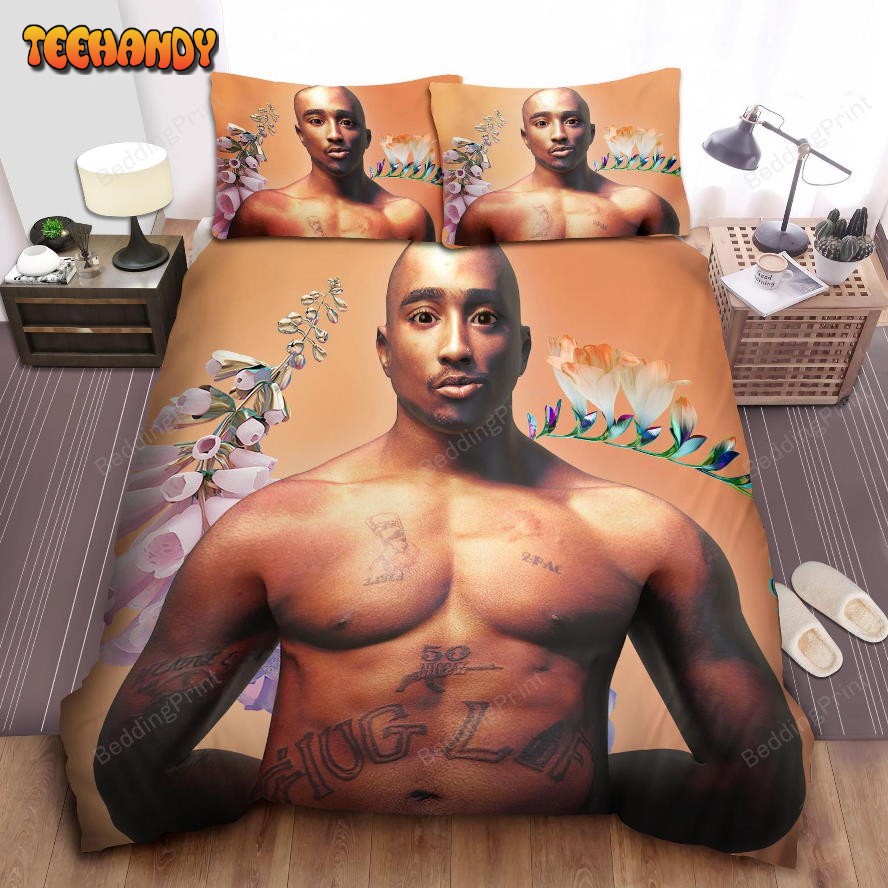 2pac Bed Tupac Biggie Poster Bedding Sets