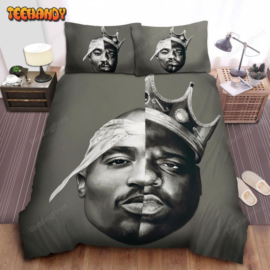 2pac Cigarette And Rose Bedding Sets For Fan