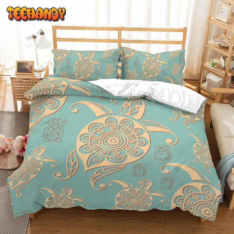 3D Abstract Turtle Pattern Bedding Set