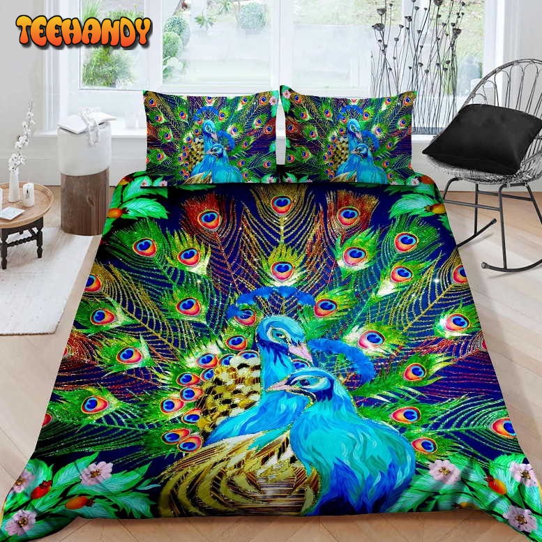 3D Beautiful Peacock Bedding Sets