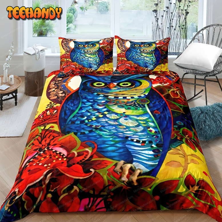 3D Boho Owl Safari Bird Exotic Style Bedding Sets