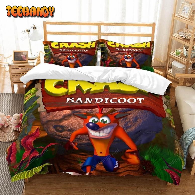 3d Crash Bandicoot Et Bedding Sets