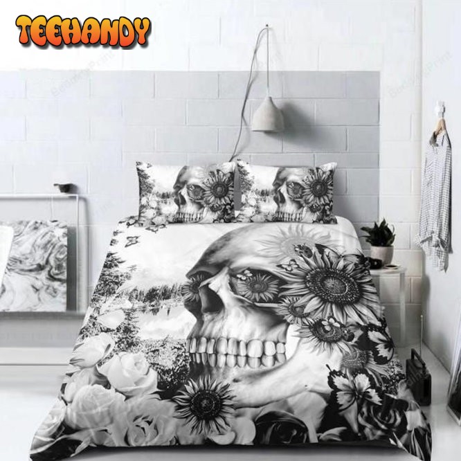 3D Day Of The Dead Sugar Skull Bedding Sets