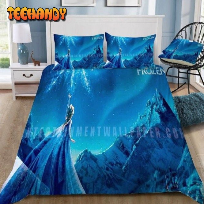 3d Disney Frozen Elsa The Lonely Ice Queen Bedding Set