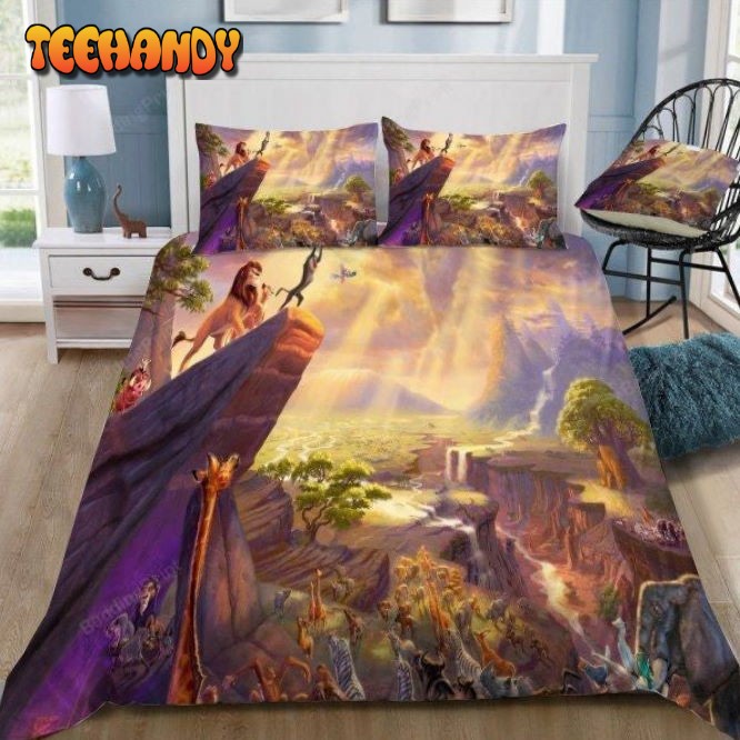 3d Disney The Lion King Poster Bedding Set