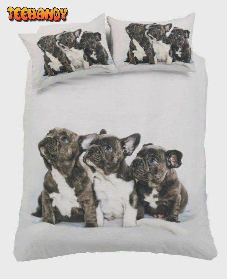 3D Frenchie French Bull Dog Bedding Sets