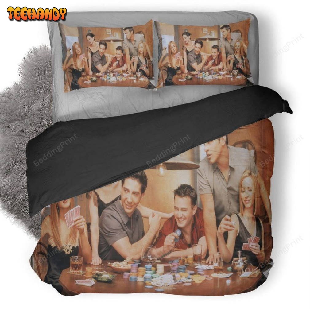 3D Friends TV Show Playing Cards Bedding Sets