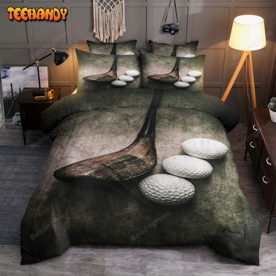 3D Golf Dark Pattern Cover Bedding Sets